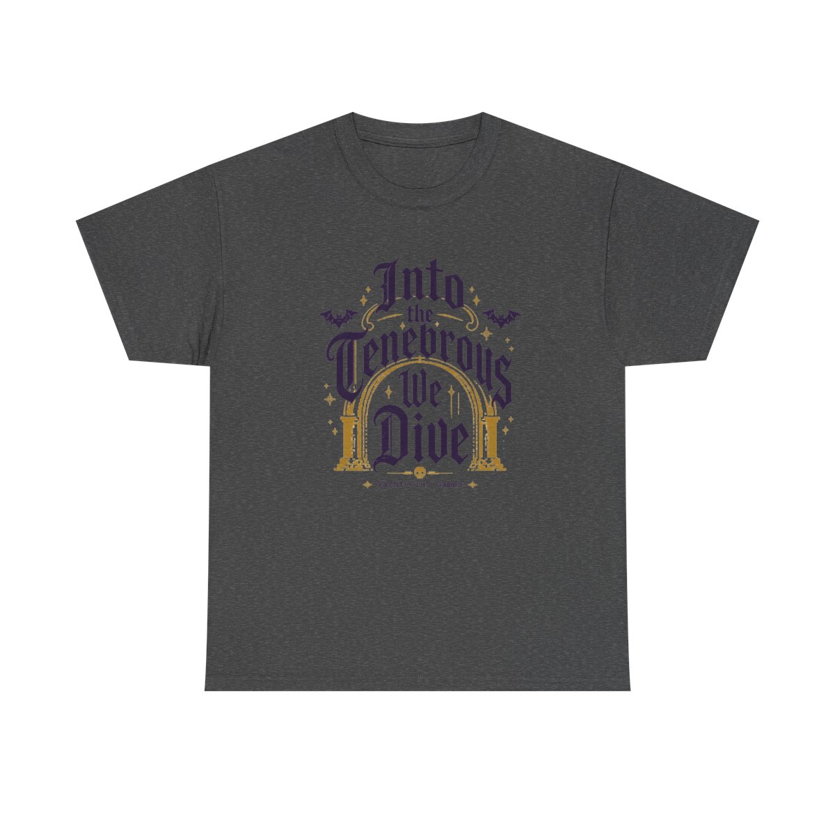Mina the Hollower "Into the Tenebrous We Dive" Unisex Tee - alternate angle 3, merchandise