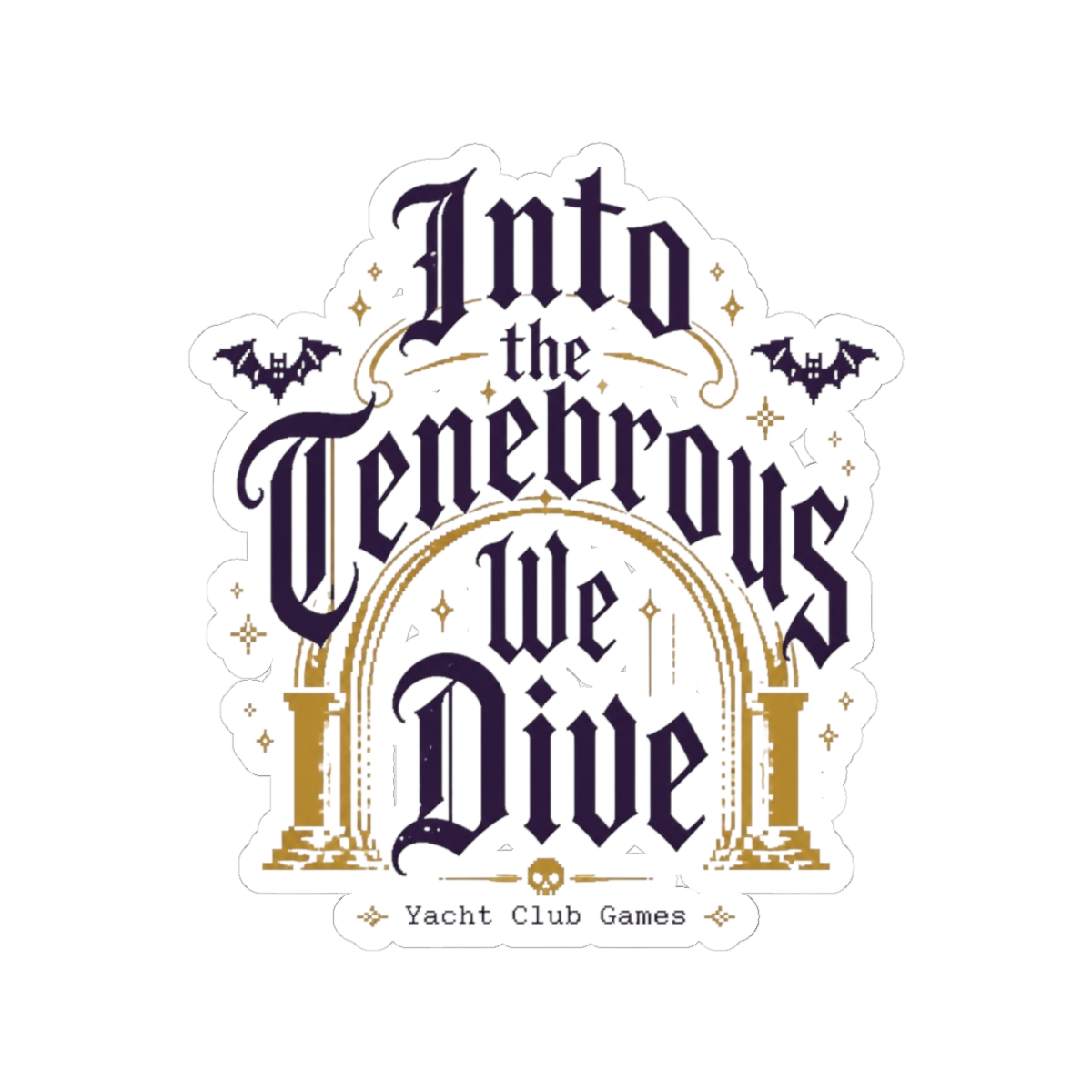 Mina the Hollower "Into the Tenebrous We Dive" Sticker - alternate angle 2, merchandise