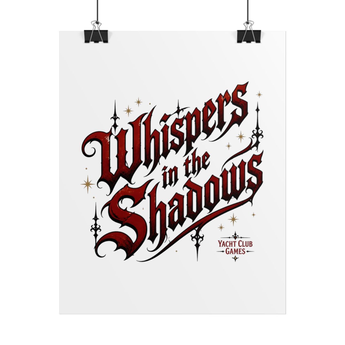 Mina the Hollower "Whispers in the Shadows" Poster