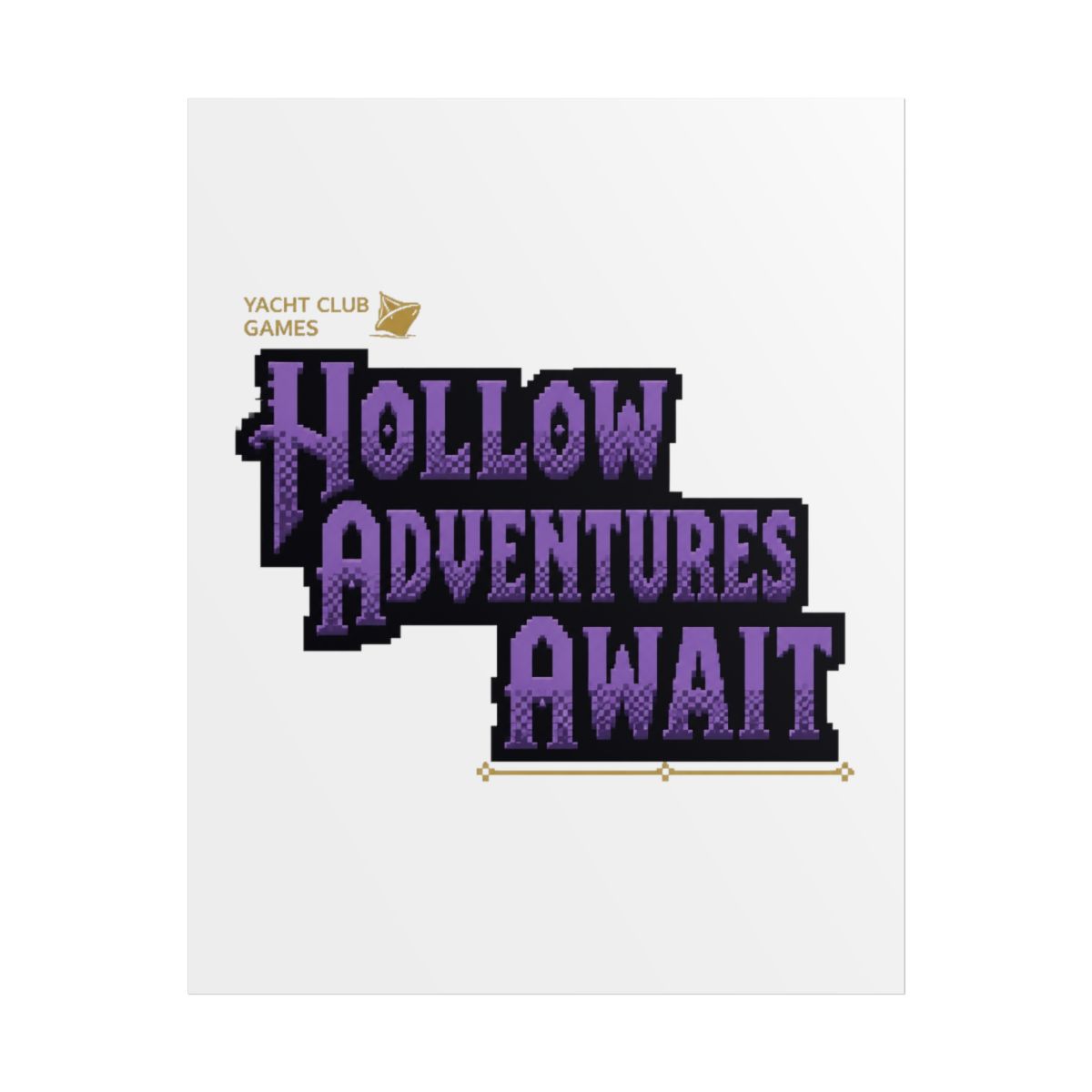 Mina the Hollower "Hollow Adventures Await" Poster - Official Posters & Wall Art merchandise