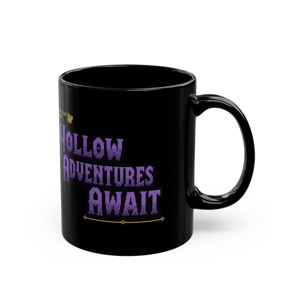 Mina the Hollower "Hollow Adventures Await" Black Mug