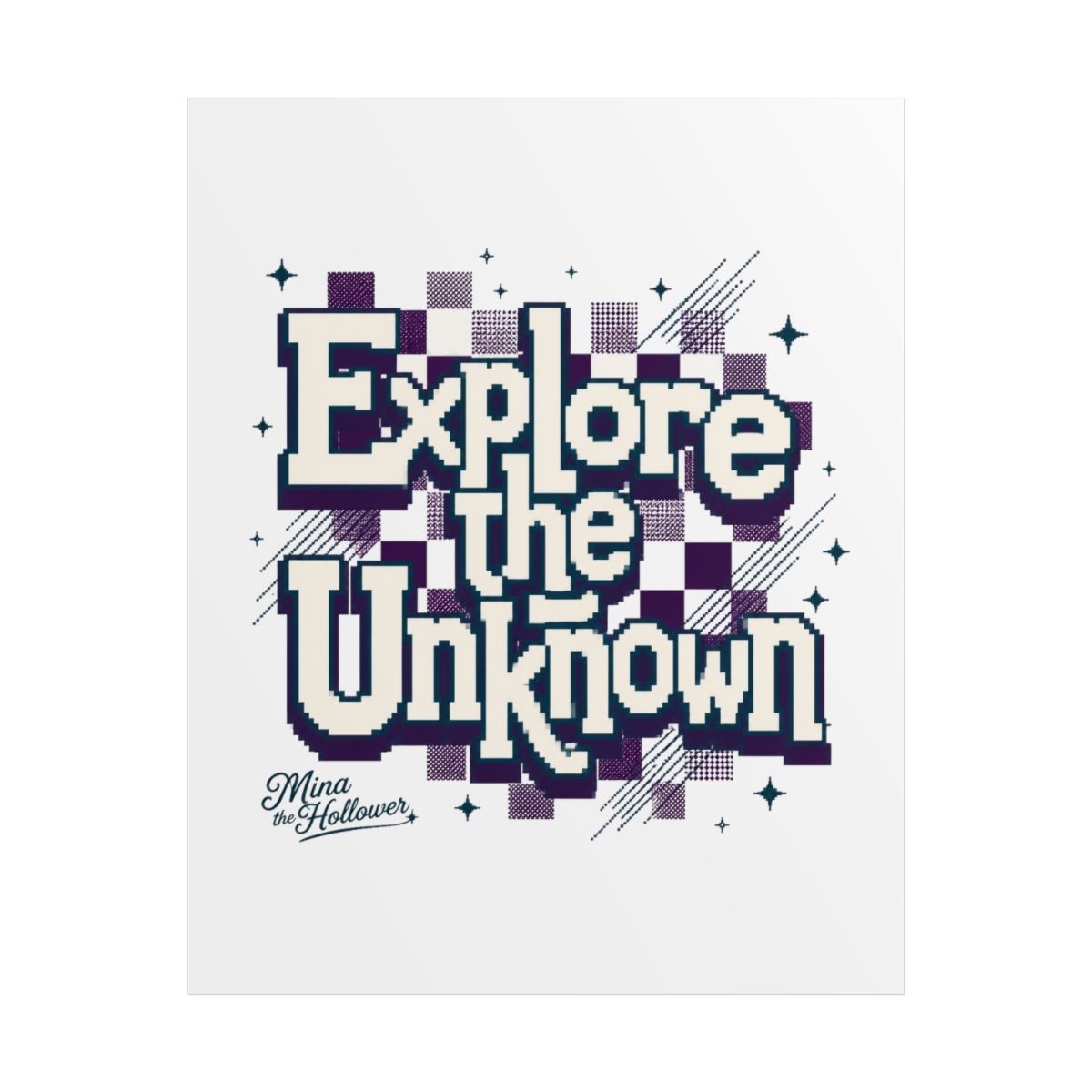Mina the Hollower "Explore the Unknown" Poster - Official Posters & Wall Art merchandise