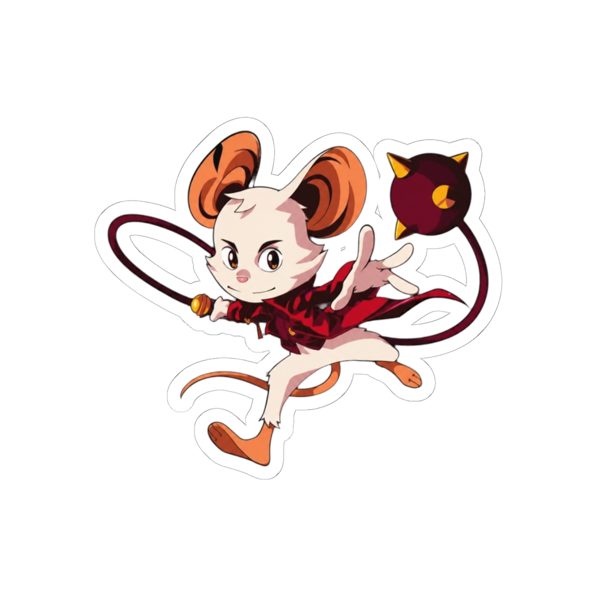 Mina in the night Sticker | Mina the Hollower