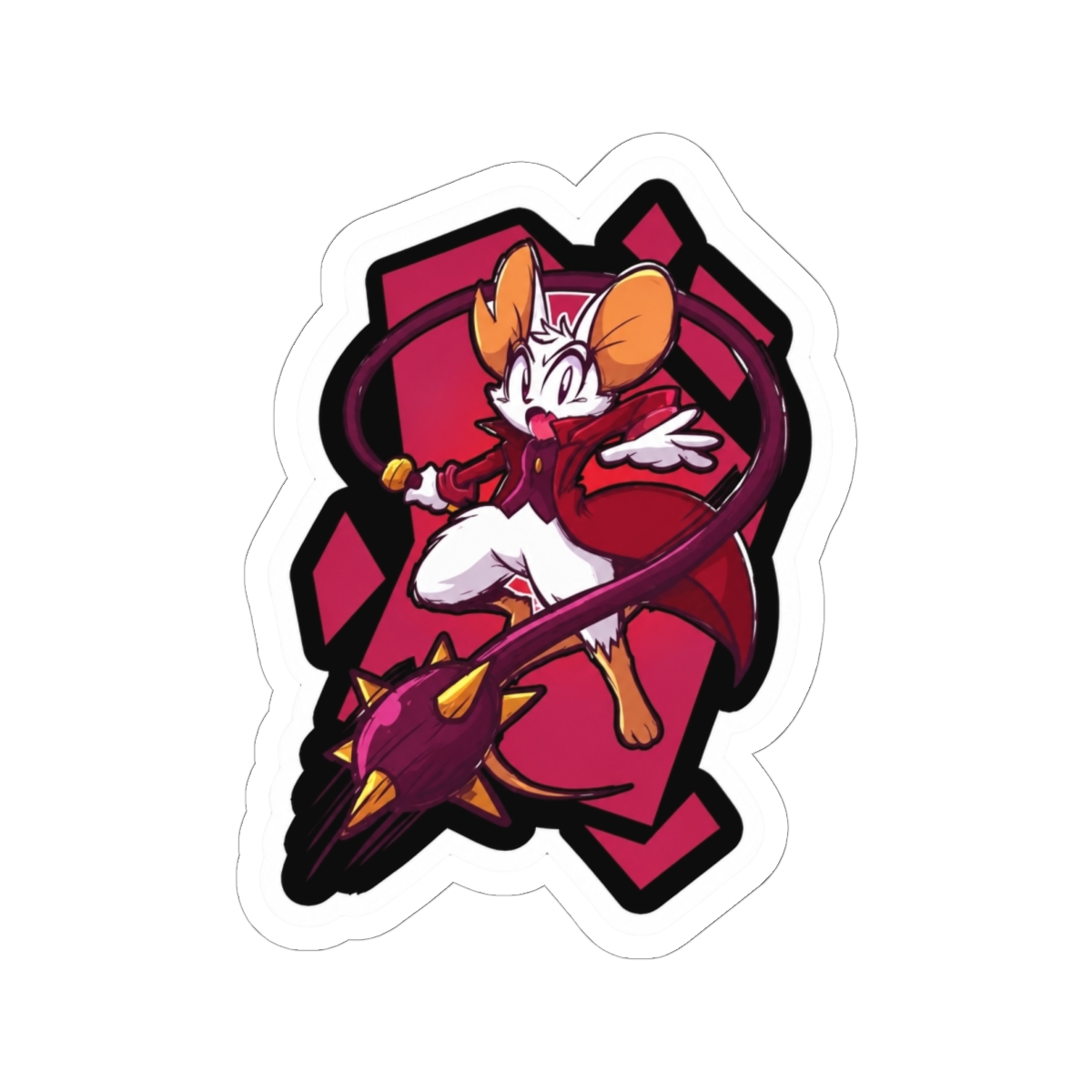 Mina Hollower attack Sticker | Mina the Hollower