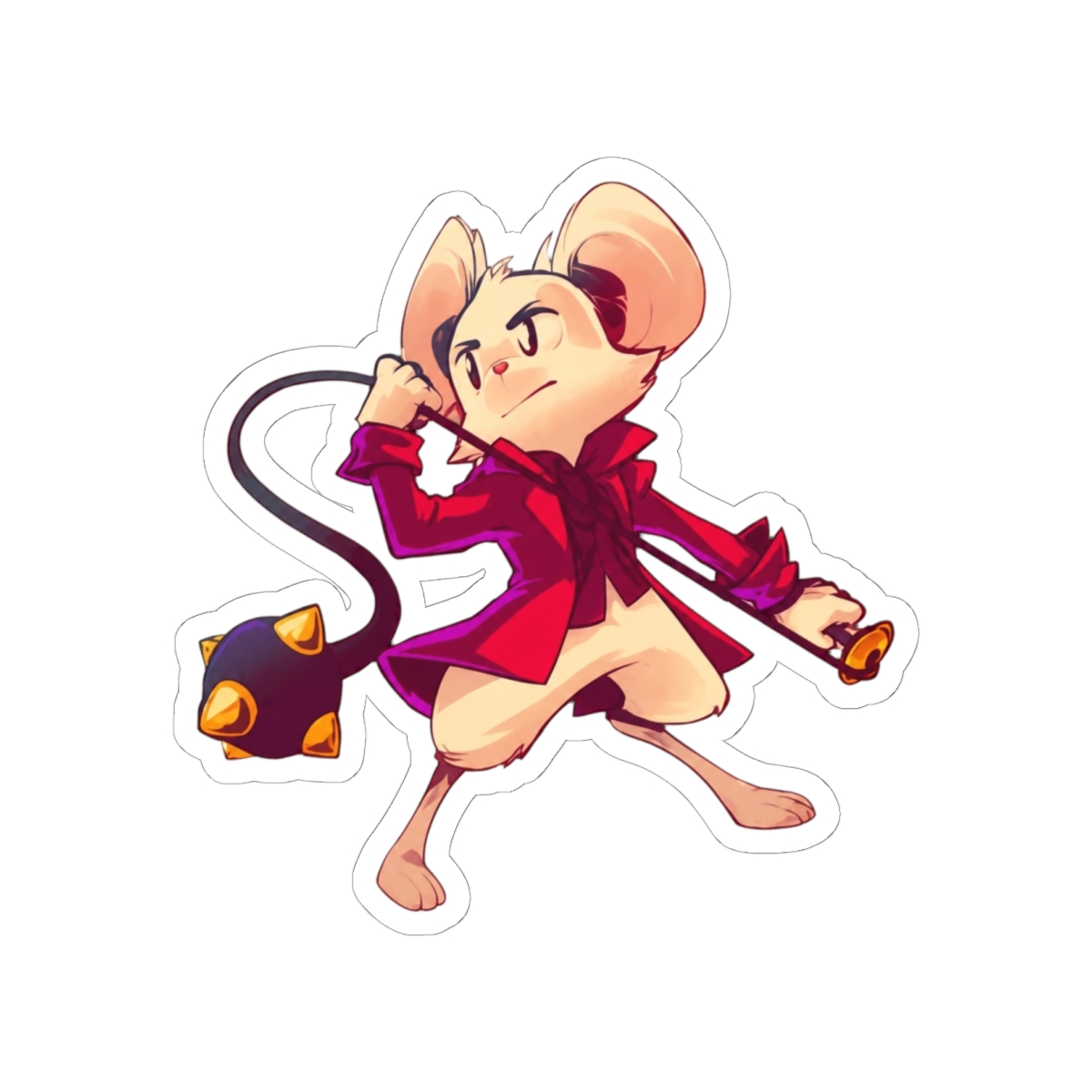 Mina The Hollower Vintage Sticker
