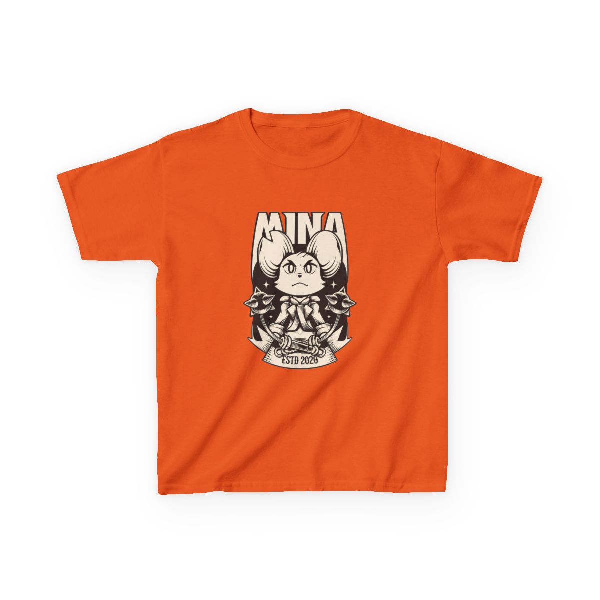 Mina the Hollower Nightstar Whip Kids T-Shirt - alternate angle 2, merchandise