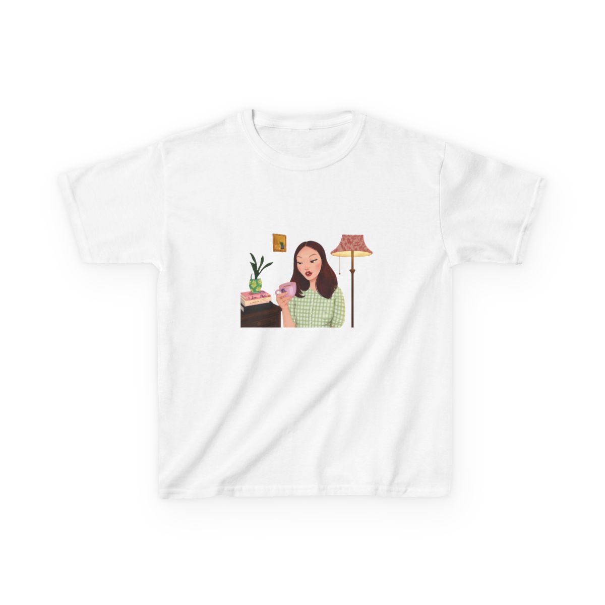 mina le serving the Tea Kids T-Shirt | Mina the Hollower