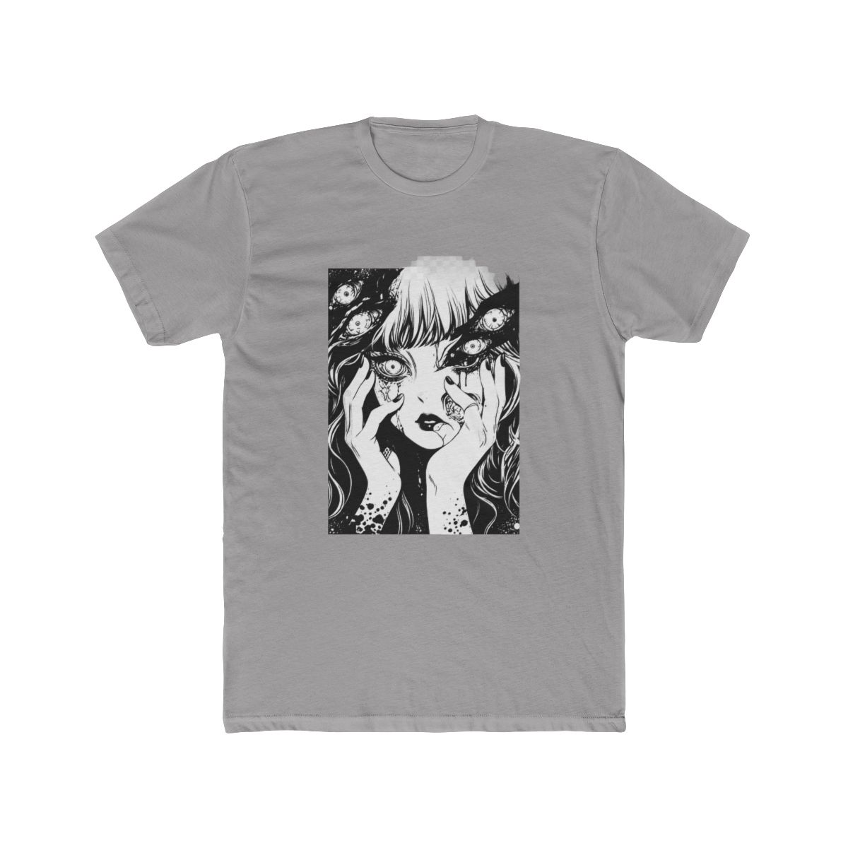 Edgy Manga Horror Aesthetic T-Shirt - Official t-shirts merchandise